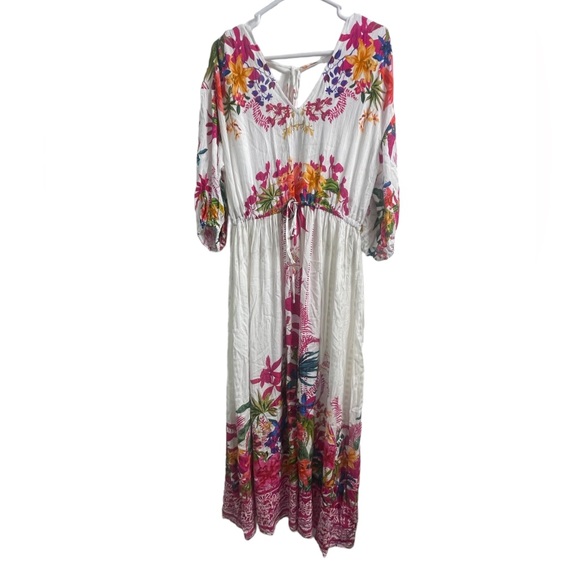 New INC International Concepts Women's Mara Garden Maxi‎ Dress, Size Medium - Picture 3 of 16